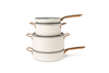 Cream Cookware Set