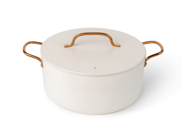 Cream Cookware Set